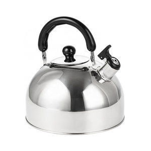 Red Black Silver Color 1L 2L 3L 4L 5L Stainless Steel Tea Pots Water Kettle Gas Stove Top Whistling Kettle