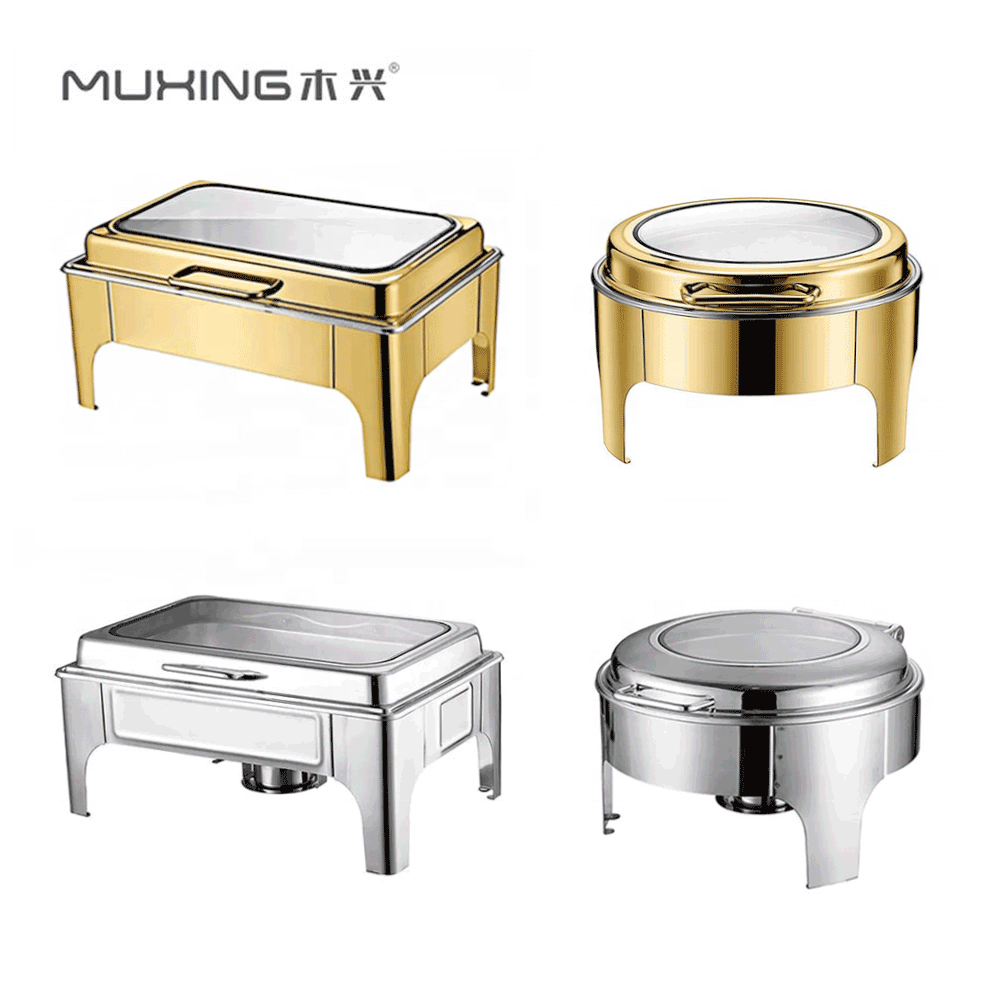 High Grade Commercial Restaurant Buffet Service Heating Pot 10L Catering Keep Soup Warmer Chafing Dish