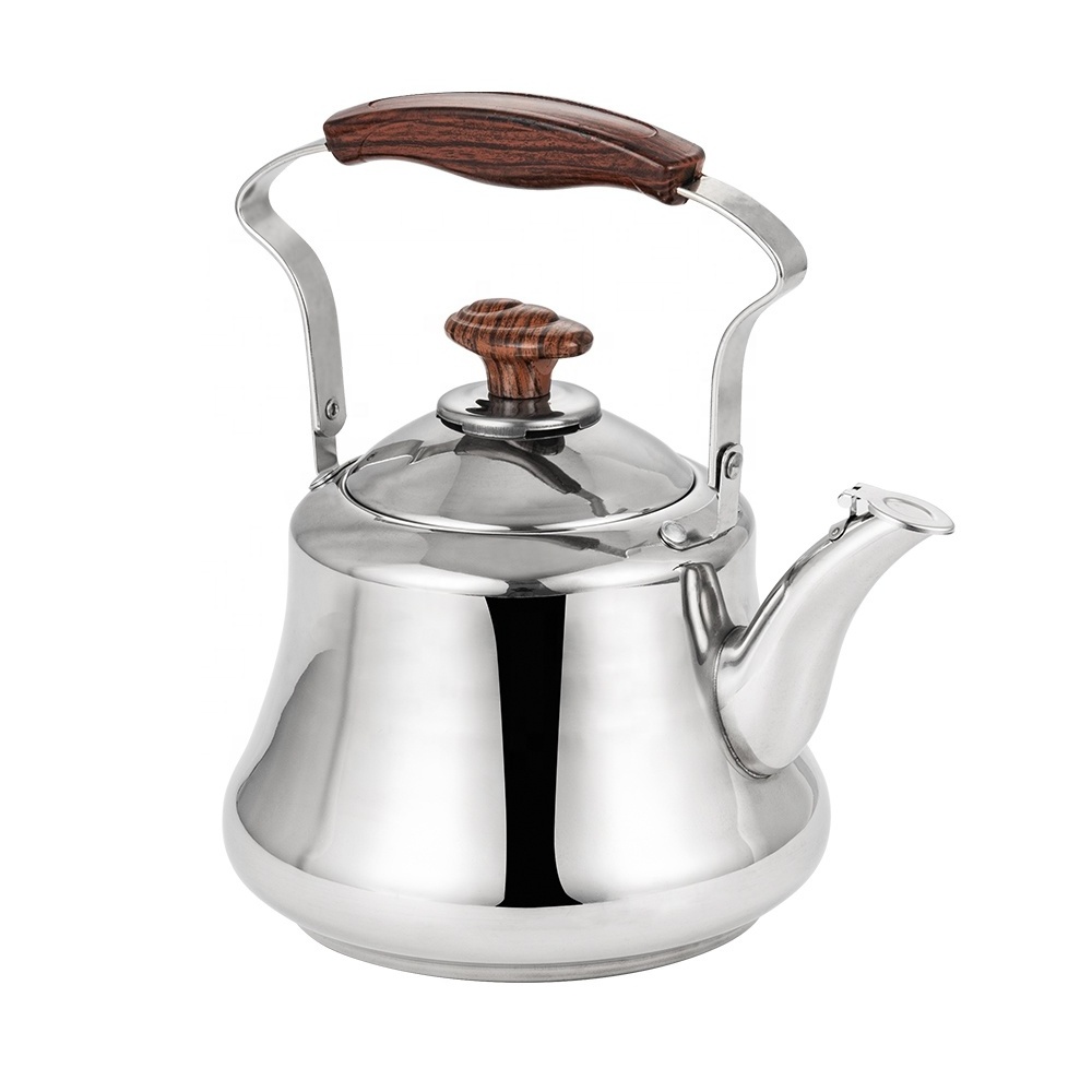 Caitang stove top whistling kettle stainless steel brew kettle bakelite handle tea pot water kettle