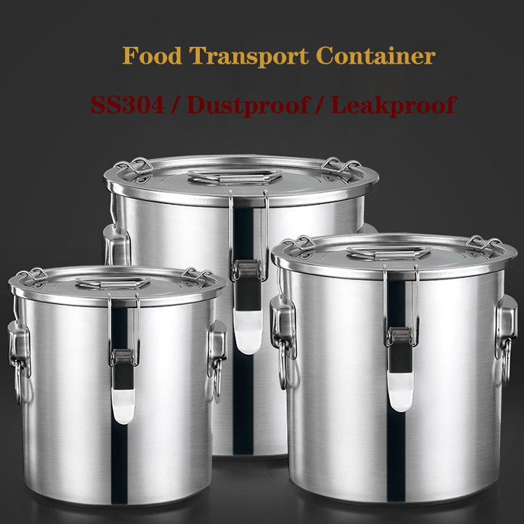 10 Gallon Stainless Steel Soup And Stock Shallow Seafood Cooking Pot Large Soup Pail Stock Pot With Lock Lid And Faucet