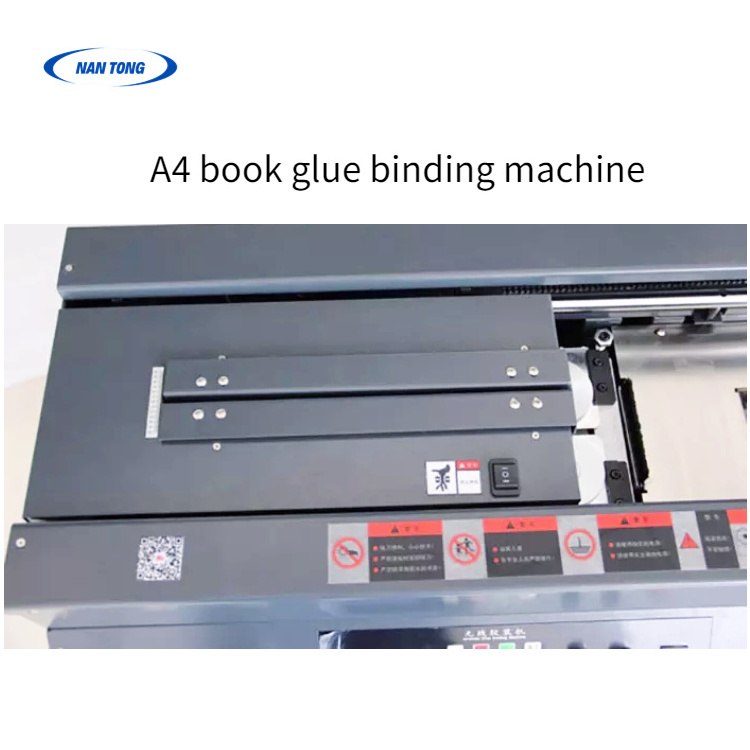 A4 book glue binding machine