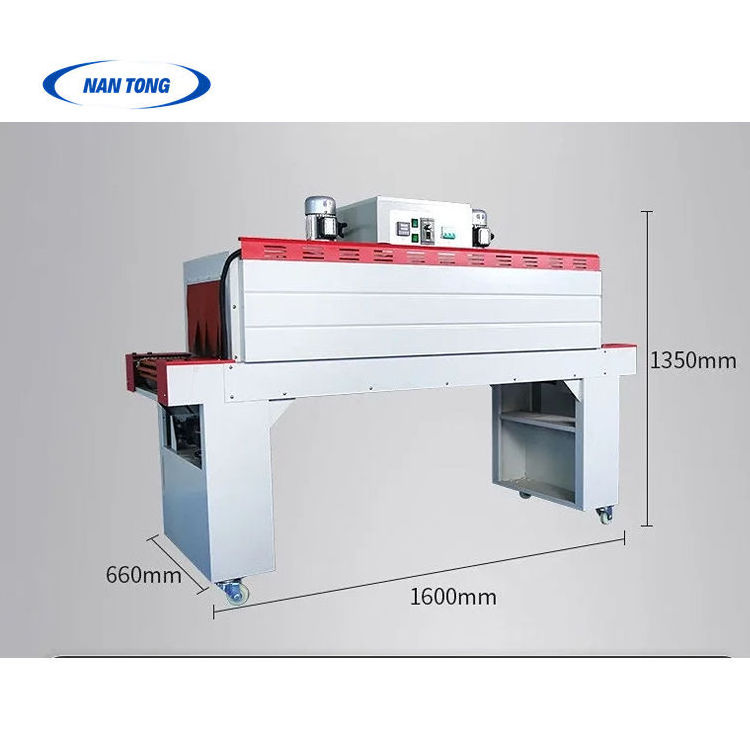 4525 Jet Heat Shrinking Machine + 450L Sealing and Cutting Machine Advanced Wrapping Heat Shrink Film Packing Machine