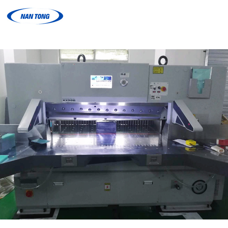 Hydraulic Double Hydraulic Automatic Paper Cutter Paper Cutting Machine New Product/electric paper cutter