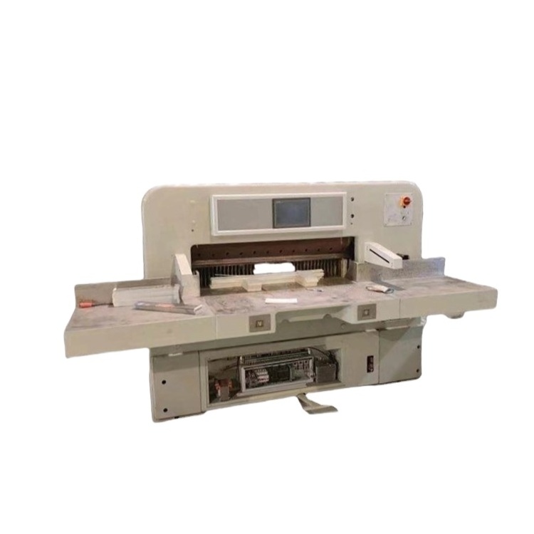 Used automatic paper cutter 920mm/1150mm Electric paper cutter