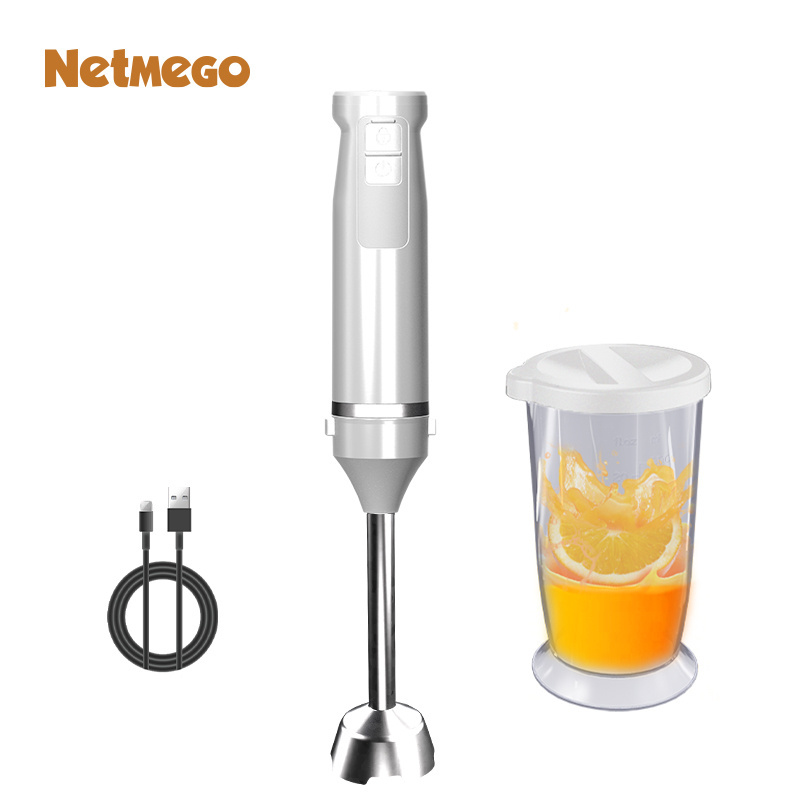 High Standard Baby Food Maker Processor 2 in 1 Home Personal Hand Blender Cordless USB Mini Juicer Maker Machine