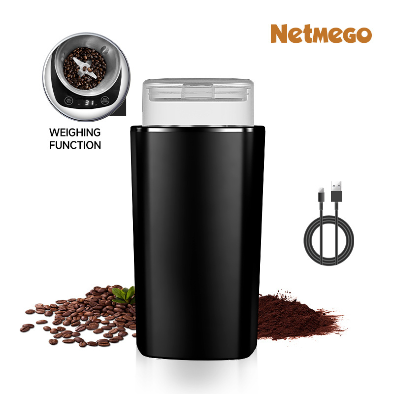 Quiet Operation Spices Espresso Coffee Bean Grinder 200w Electric Coffee Bean Grinding Machine Steel Manual Coffee Bean Grinder