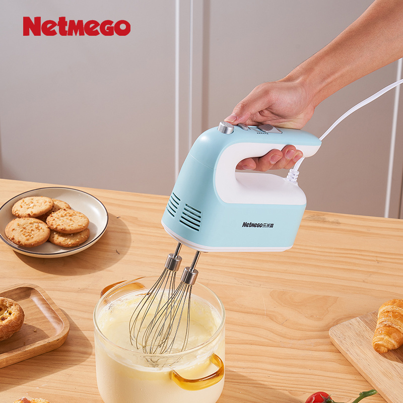 Electric hand mixer kitch300 Watt 5-Speed Mini Electric Blender Hand Mixer Dough Kneader Bread Whisker Cake Mixture Machine Bake