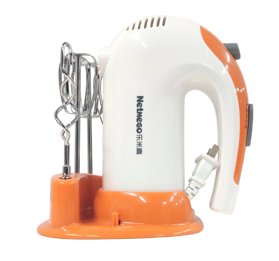 300w electric mini manual hand mixer 5 speed mini food mixer Cake Blender Fully Copper Motor