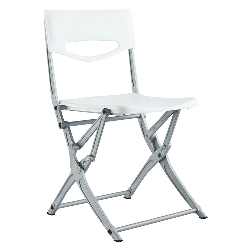 Heavy-duty outdoor metal folding chair