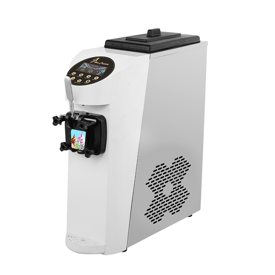 Softserve Ice Cream Machine Domestic Ice Cream Machine Electrique Ice Cream Maker Machine on Wheels