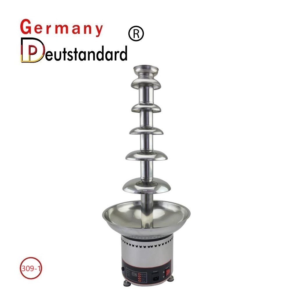 Germany Deutstandard NP-309-1 High Quality Six Layers Chocolate Fountain Wedding Table Fountain Chocolate Fountain Suppliers