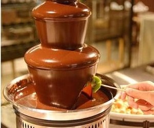 Germany Deutstandard Electric 7 Tier Chocolate Fountain Melting Waterfall Machine