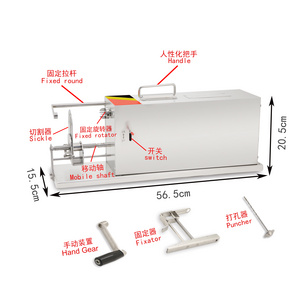 commercial durable potato spiral cutter potato chip cutter