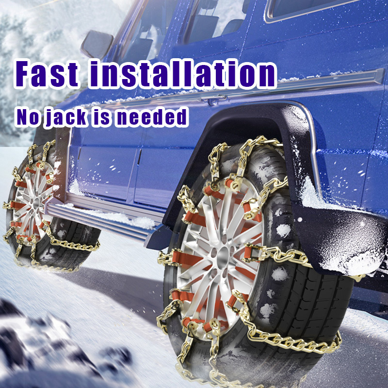 Car anti-skid chains for tire wholesale snow escape Emergency Snow Slip Tire Chains Car Tyre Protection