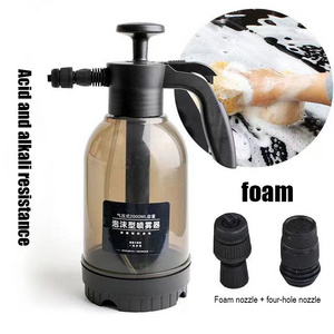 Car wash Foamer Pump Action Sprayer Manual Snow Foam High Pressure Spray watering can Cleaning Accessory