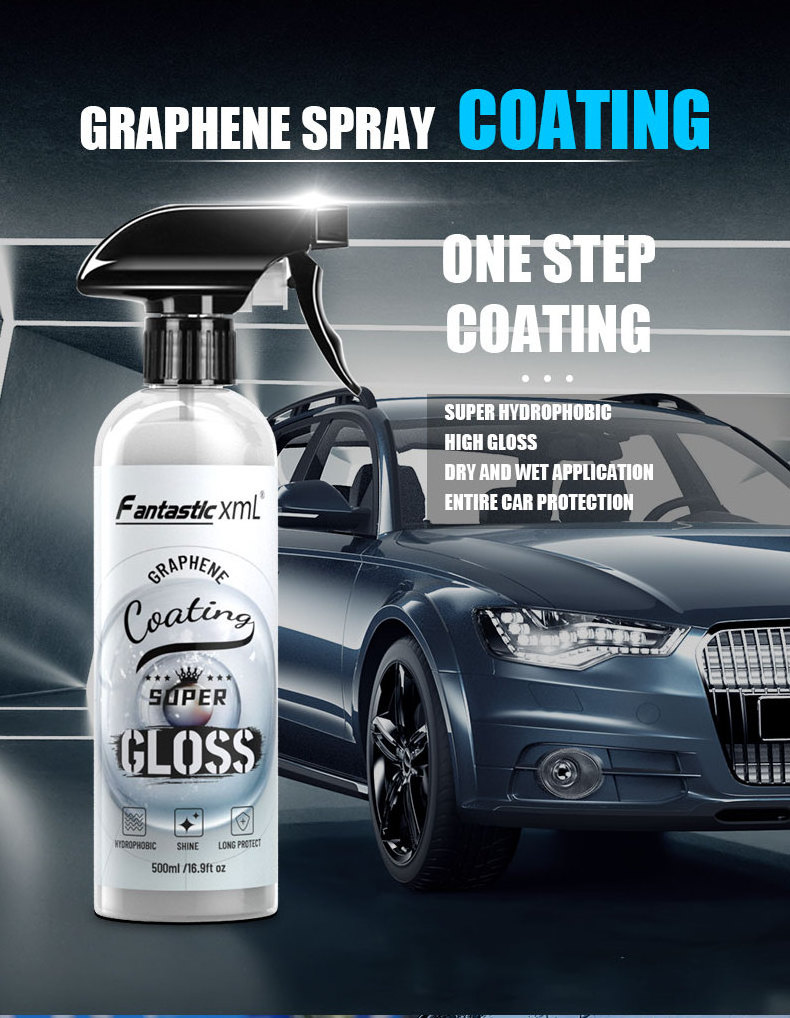 Nano Ceramic Coating High Gloss Car Paint Spray Graphene Coating