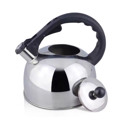 Hot Selling 3L Portable Stainless Steel Tea Kettle Modern Metal Whistling Design Water Kettle for Sale