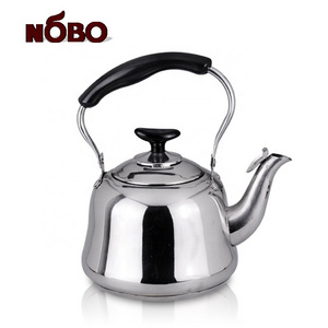 Small whistle teapot stainless steel non electric water tea kettle