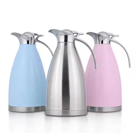 NOBO Eco-Friendly Double-Walled Stainless Steel Coffee Thermos Custom Water Kettle Carafe for Camping Vacuum Insulated