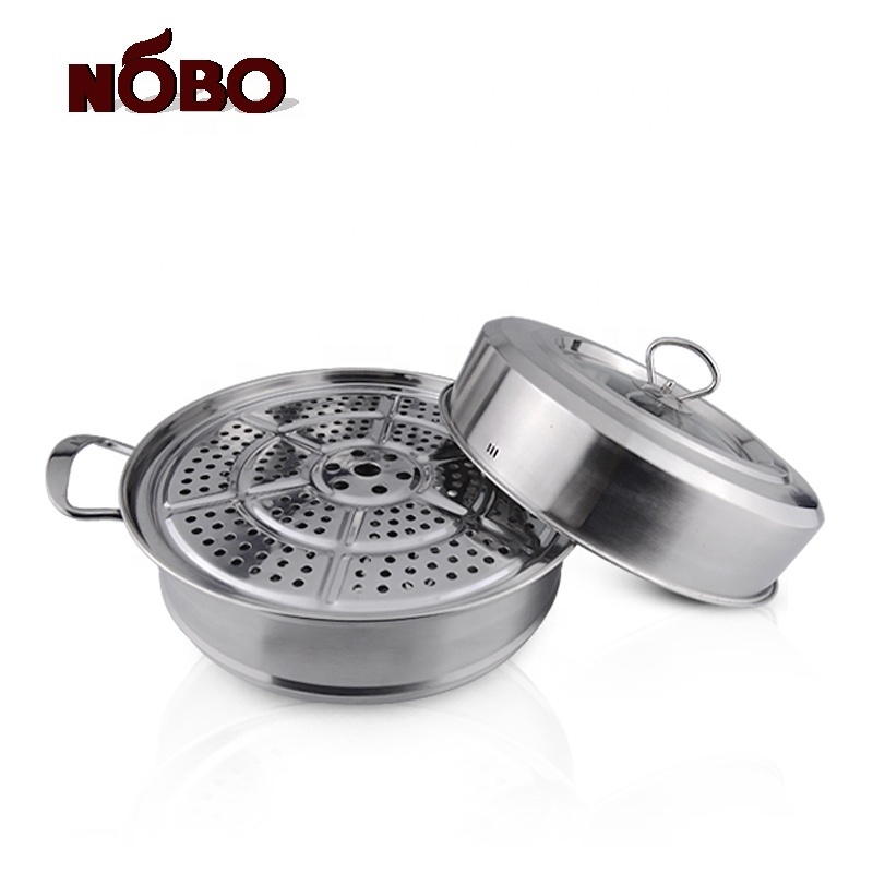 Favorable price commercial rice cake steamer stainless steel food steamer with 2/3 layer