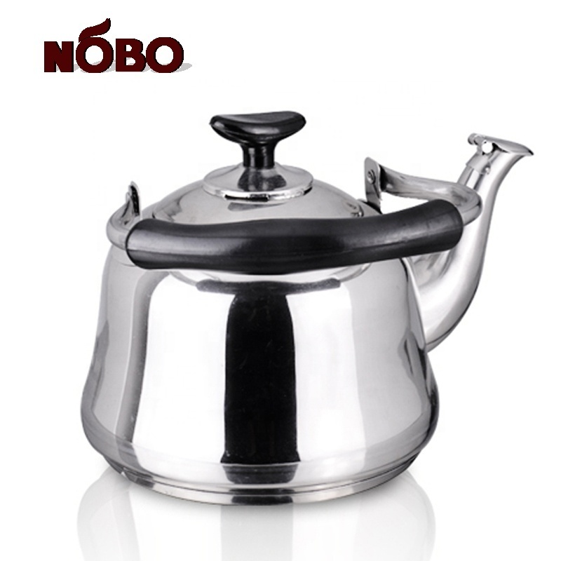 Small whistle teapot stainless steel non electric water tea kettle