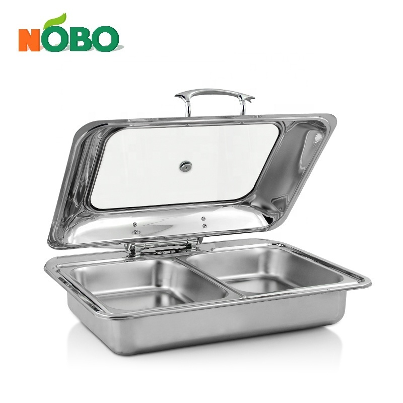 Wholesale Elegant Royal Catering Serving Buffet Food Warmer Stainless Steel Hotel Chafing Dish for Sale