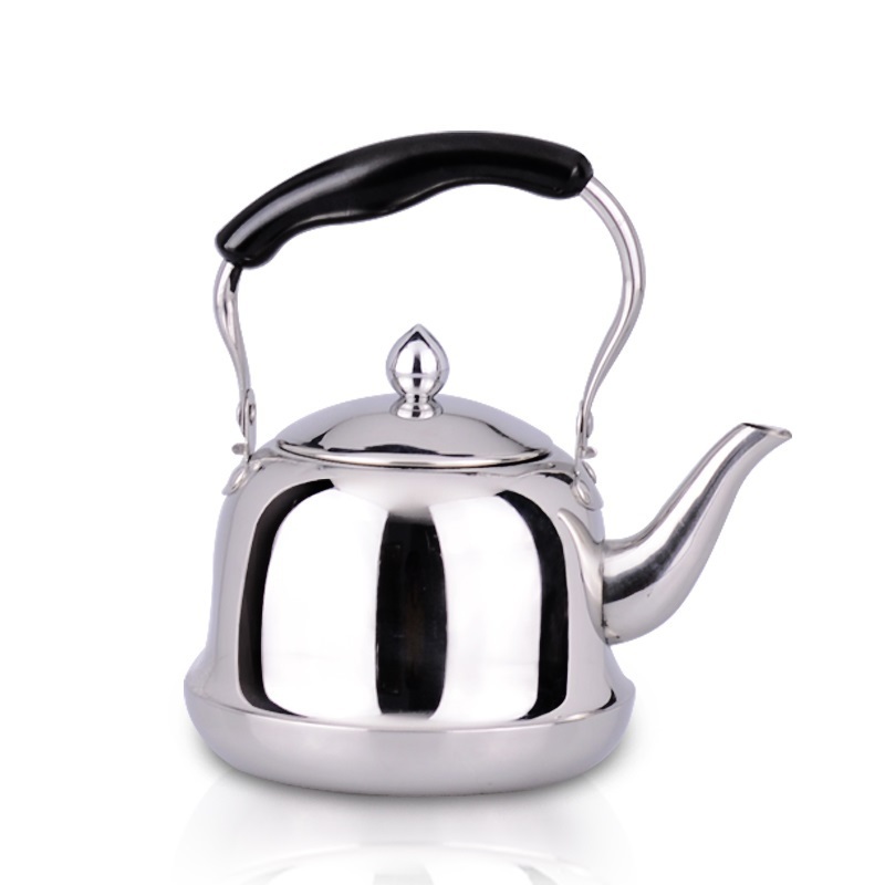 Wholesale antique milk coffee boiling kettle travel water tea pot stainless steel whistling tea kettle for camping