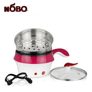 Wholesale Picnic Portable Multifunction Cooking Panci Set Electric Non Stick Frying Pan with Steam Layer