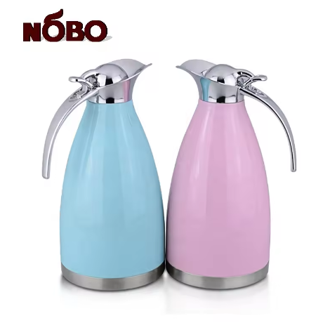 NOBO Eco-Friendly Double-Walled Stainless Steel Coffee Thermos Custom Water Kettle Carafe for Camping Vacuum Insulated