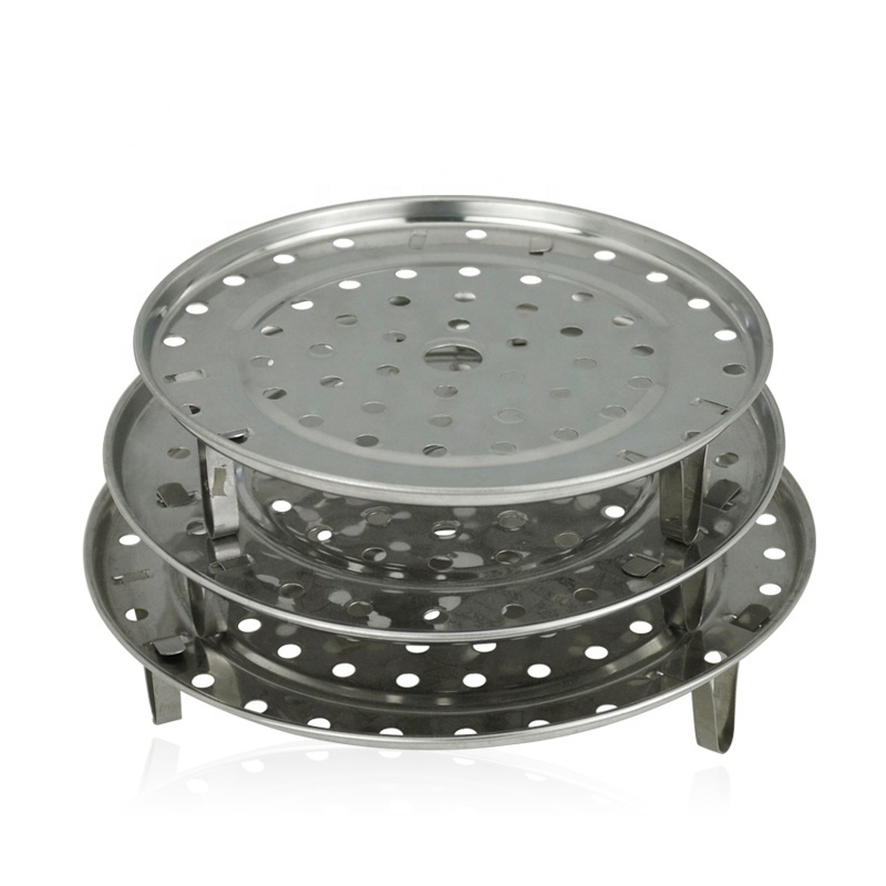 Multi-use Detachable Pressure Cooker Steam Rack Stainless Steel Steamer Rack for Pot Accessories