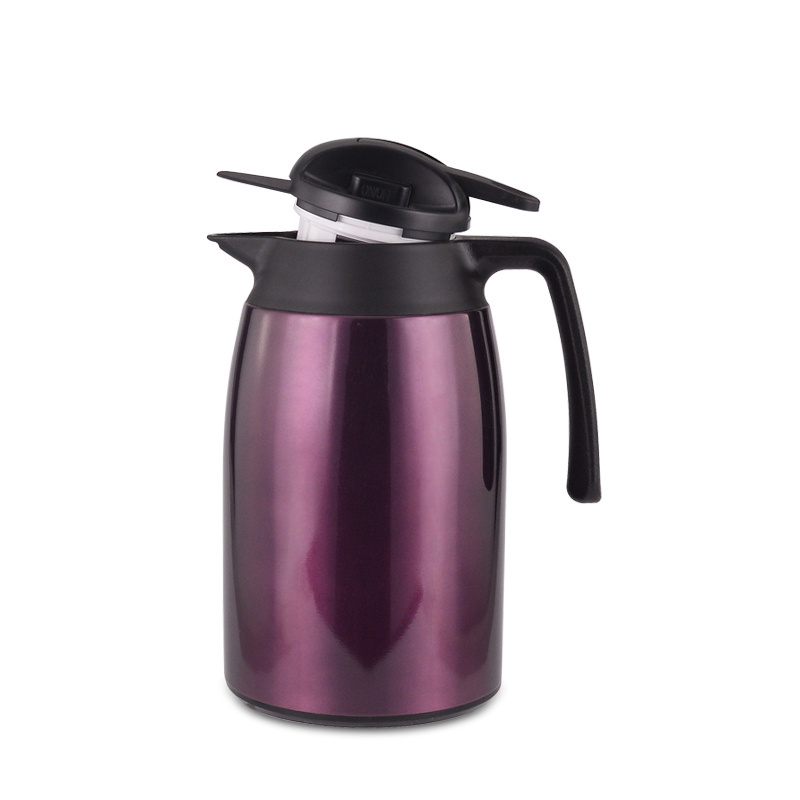 Wholesale Food Grade airline coffee pot double walled stainless steel arabic thermos vacuum flasks