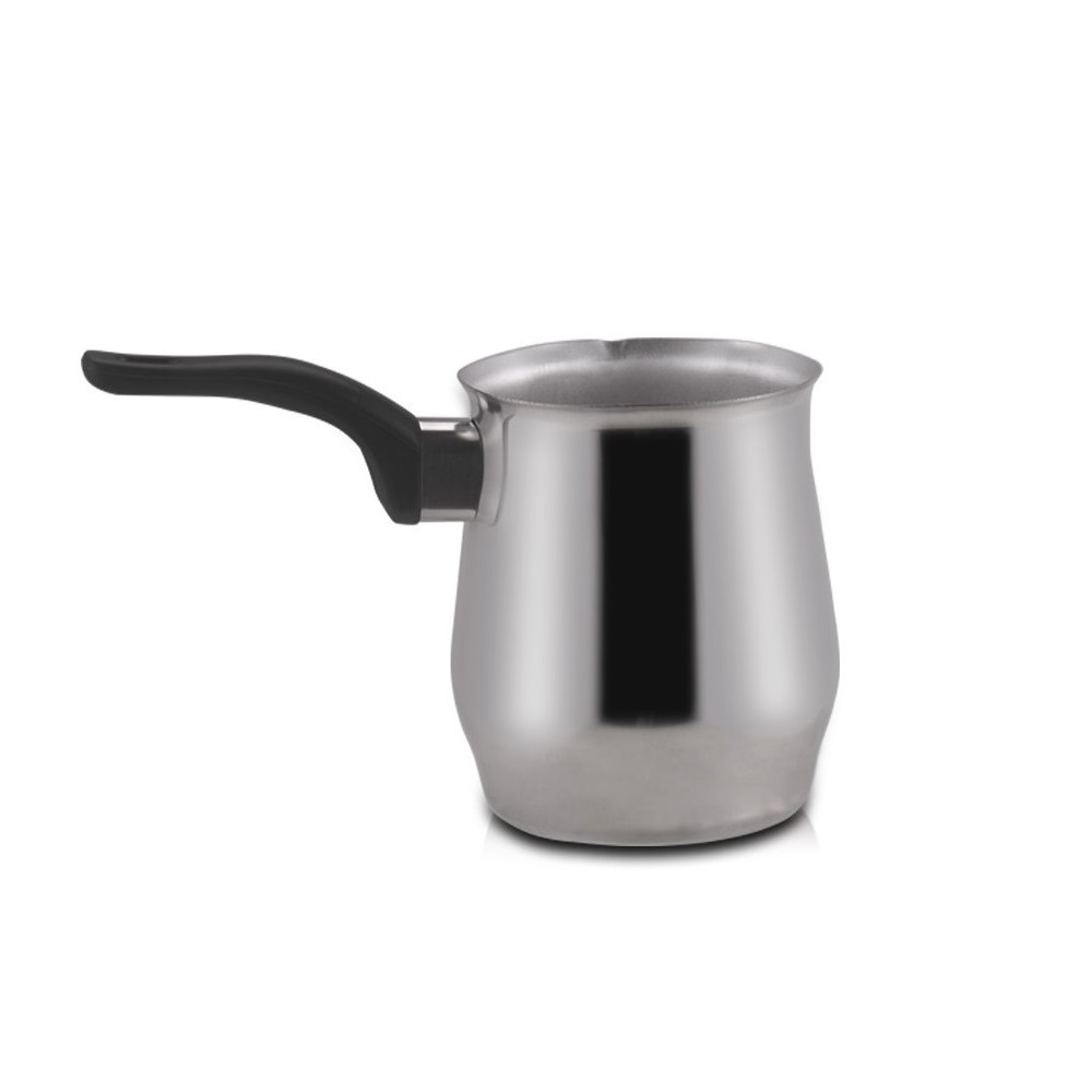 High quality custom espresso warmer frothing jug turkish stainless steel coffee milk pot with handle