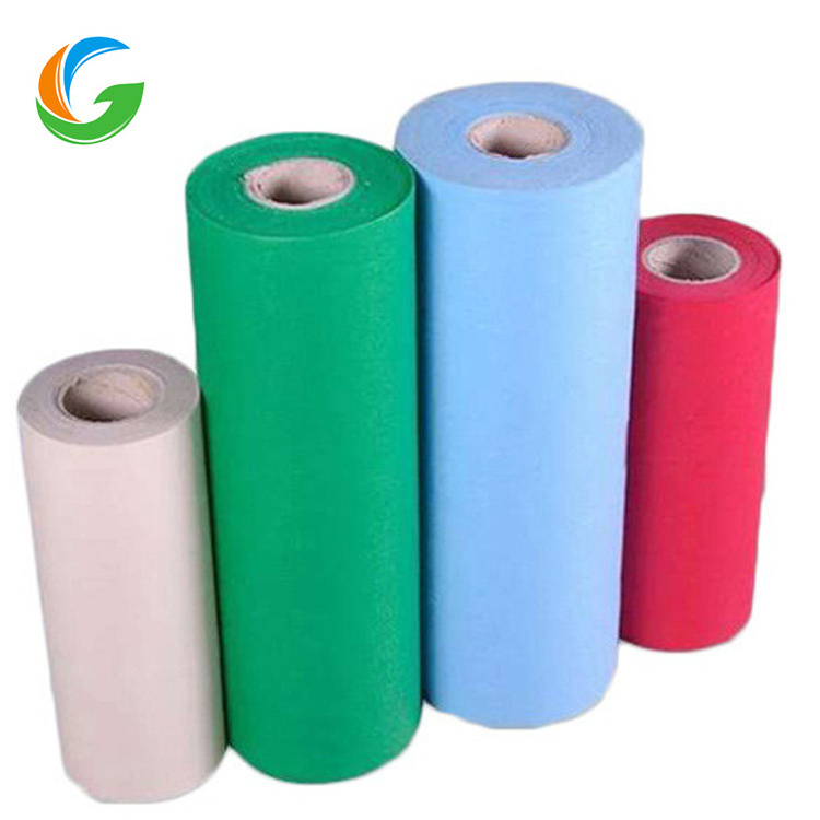 Golden Polyester Coated Pet Hot Rolled Water Resistant Soluble Mattress Embroidery Backing Paper Nonwoven Fabric For Plant Cover