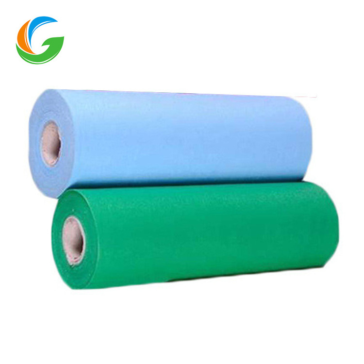 Golden Polyester Coated Pet Hot Rolled Water Resistant Soluble Mattress Embroidery Backing Paper Nonwoven Fabric For Plant Cover