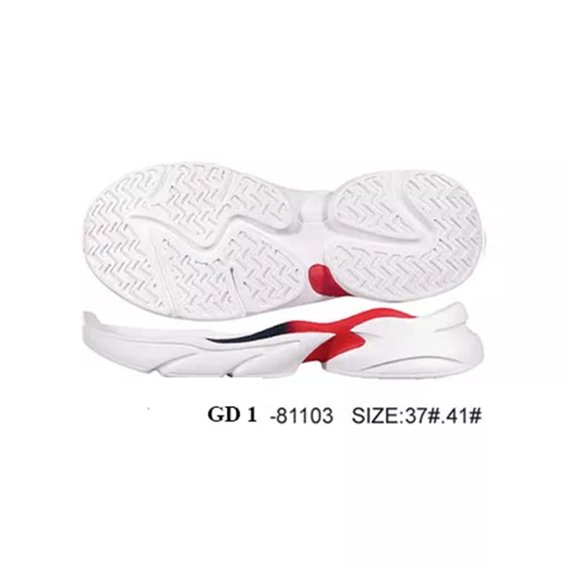 Anti-Abrasion Rubber Sports Shoes Sole Zapatilla De Mujer Sole-Shoes Outsole Unisex Eva Casual Thick Running Tpr Shoes Sole