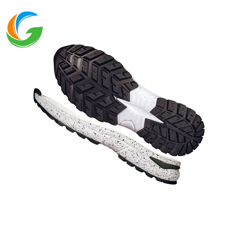 Golden Manufacturer Outdoor Shoe  Black Shoes White Sole Outsole Tpu Sole Eva Shoe Sole Stylish Mens Soft Sole  Running Shoes