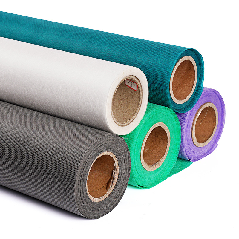 Industrial Fireproof Pp Tnt Polypropylene Non Woven Suppliers Recycled Rpet Spunbonded Polyester Rolls Price Pla Nonwoven Fabric