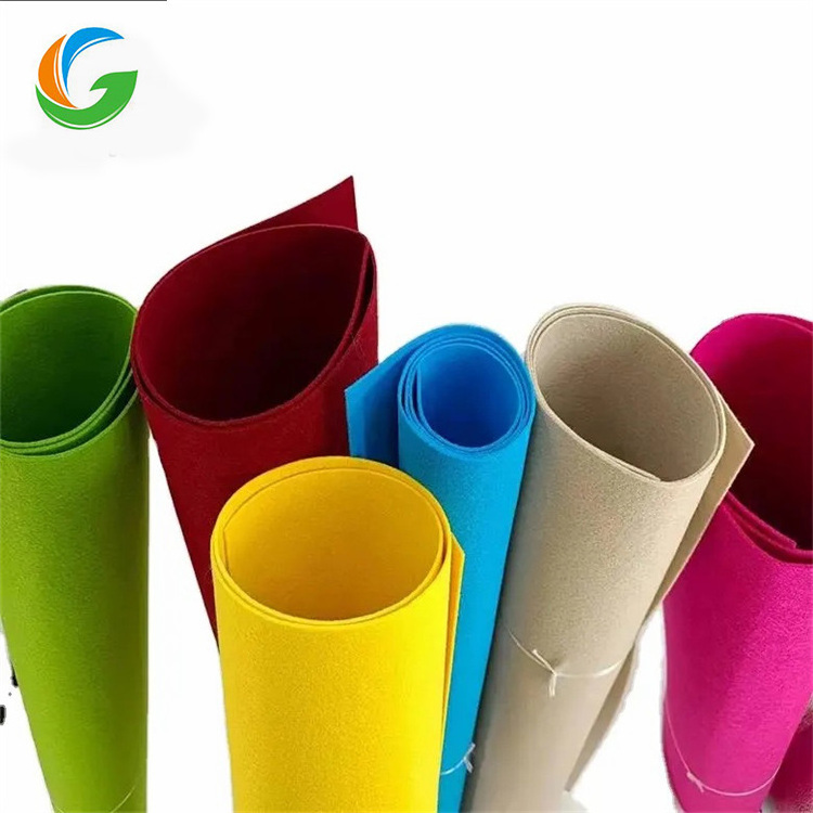 Golden Custom Green Glitter Felt Fabric In The Meter 2mm Textile & Fabric Crafts Felting Glow In The Dark Felt Nonwoven Fabric