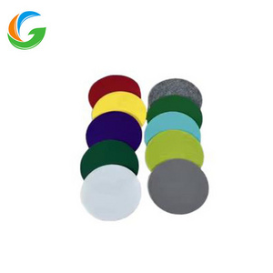 Golden Nonwoven Fabric Suppliers Needle Punched Felt Tennis Ball Fabric Mate Felt Fabric 5mm 3mm Polyester Needle Punched Felt