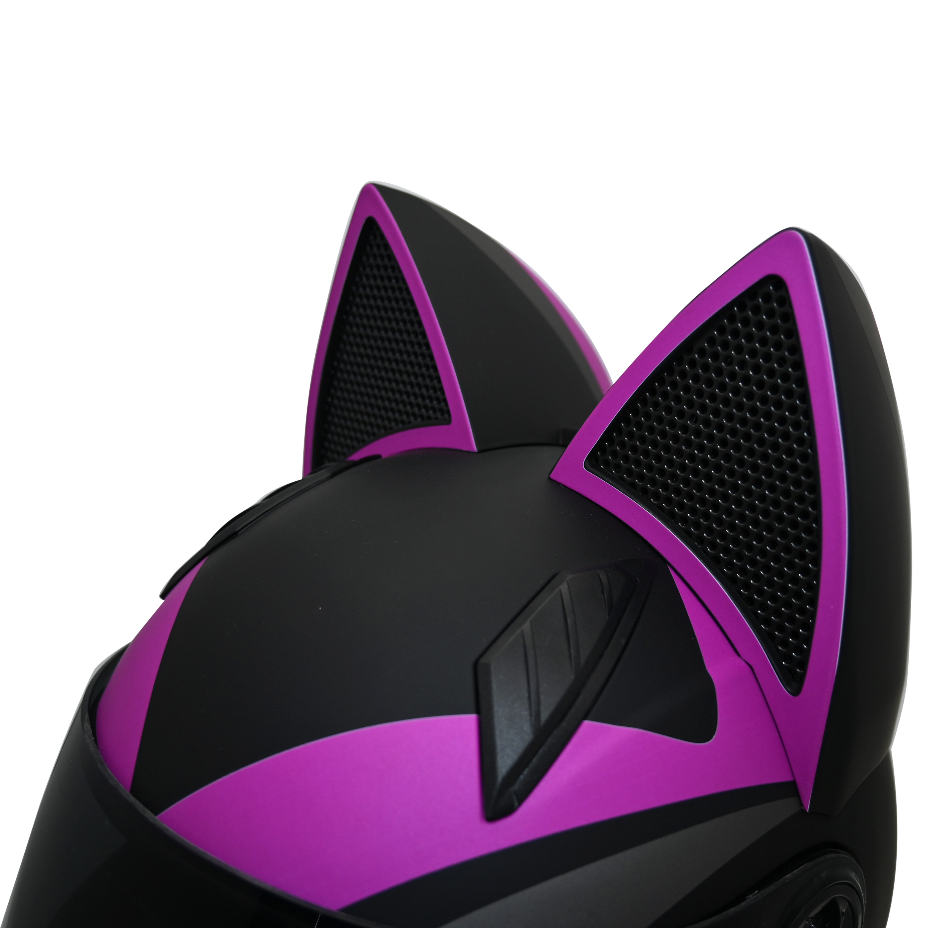 Chinese OEM Factory High Quality Cat Ears Design Full Face Cascos Para Moto Helmet