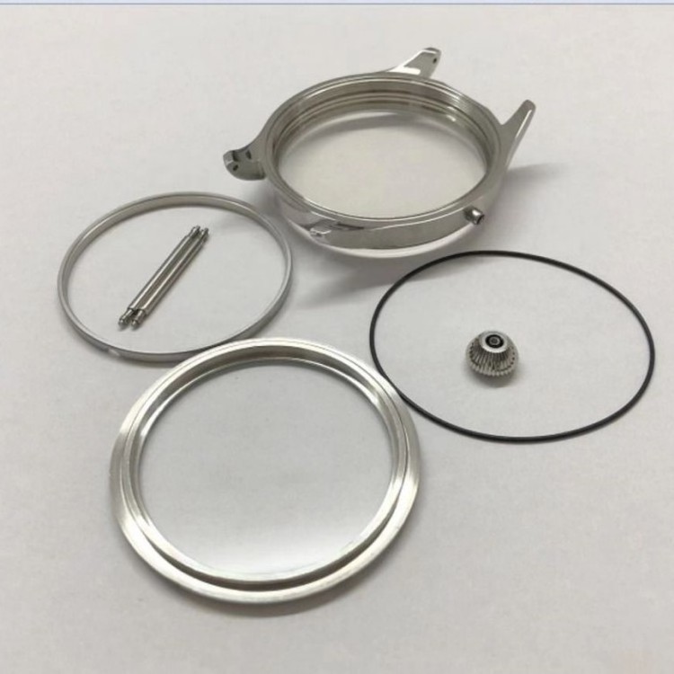 Manufacturer Custom Steel Case Wholesale for Mechanical Men's Watch 316L Stainless Steel Watch Case