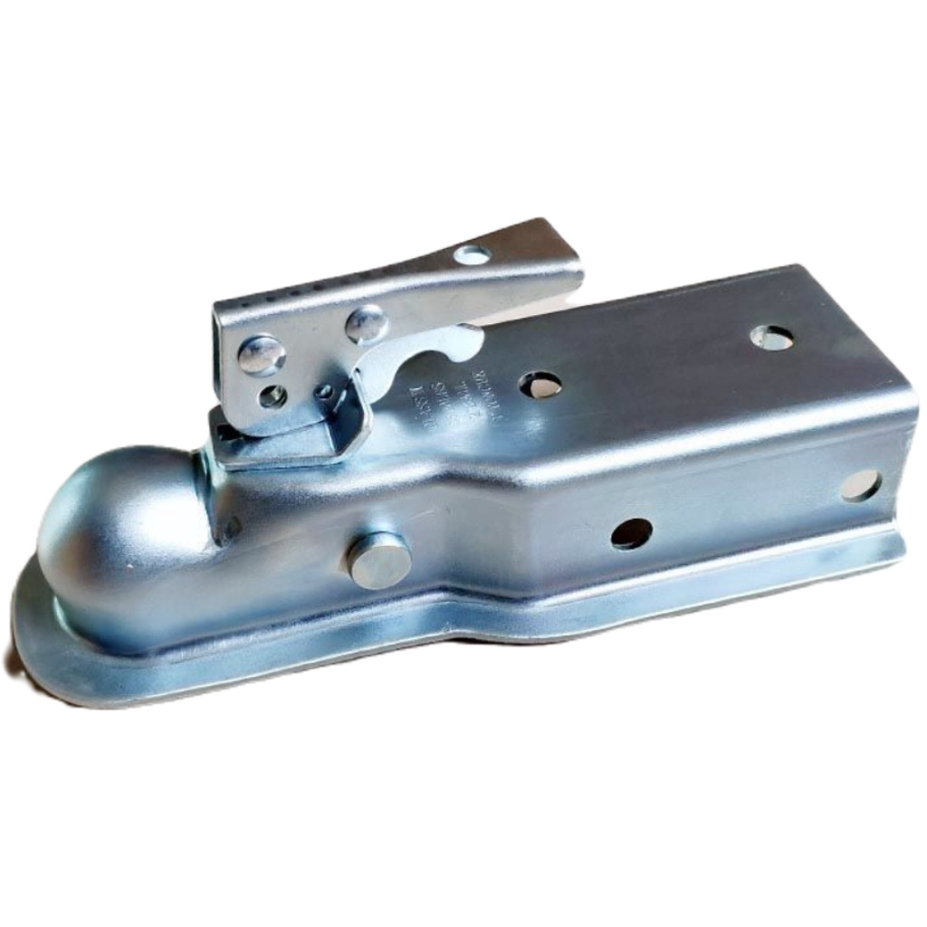 High Quality Customized Straight Tongue Trailer Coupler 2-Inch Hitch Ball 3-Inch Channel Capacity 5000 lbs