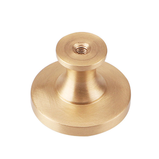 Custom Door Pulls Handle Knob Kitchen Hardware Brushed Brass Gold Decorative Cabinet Knobs