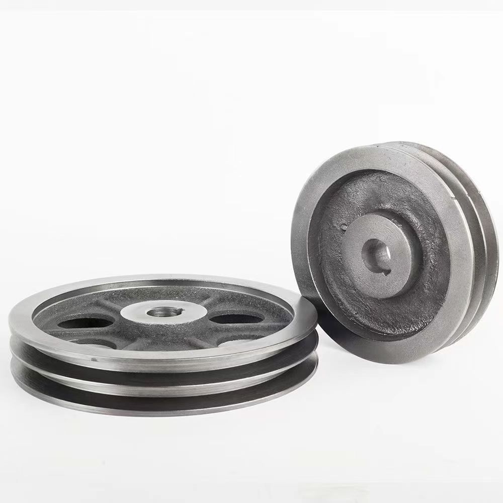 Aluminum CNC Crank Pulley custom and design  Nice price high quality steel  belt pulley wheels