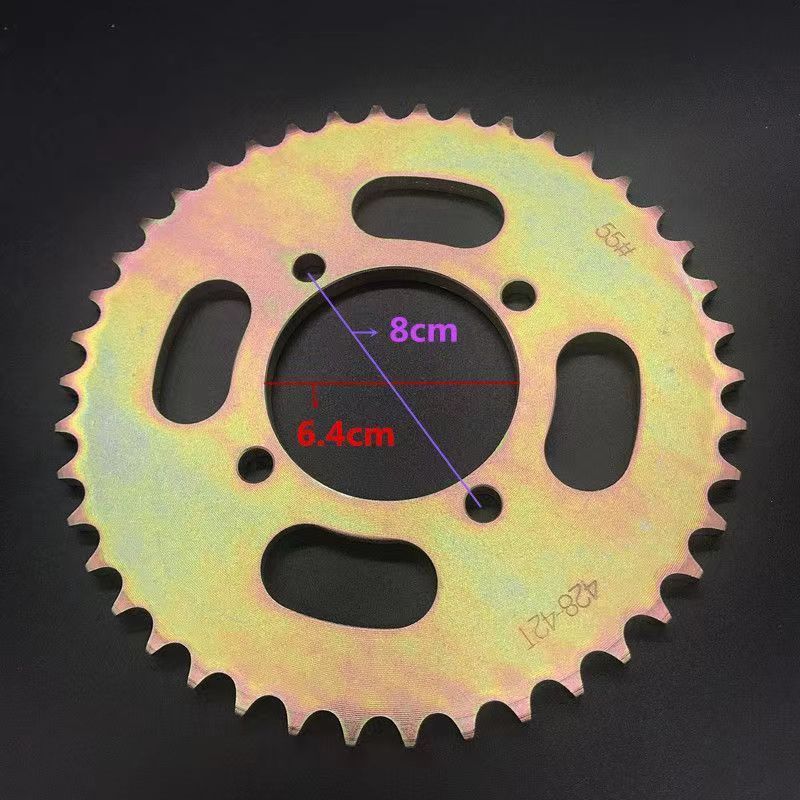 Factory Custom Hot sales high performance sprocket chain kit motorcycle chain and sprocket kits