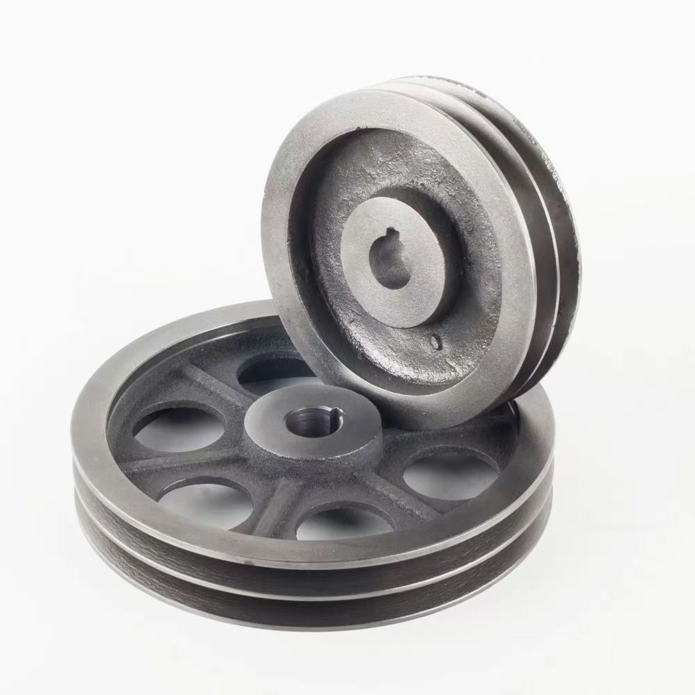 Aluminum CNC Crank Pulley custom and design  Nice price high quality steel  belt pulley wheels