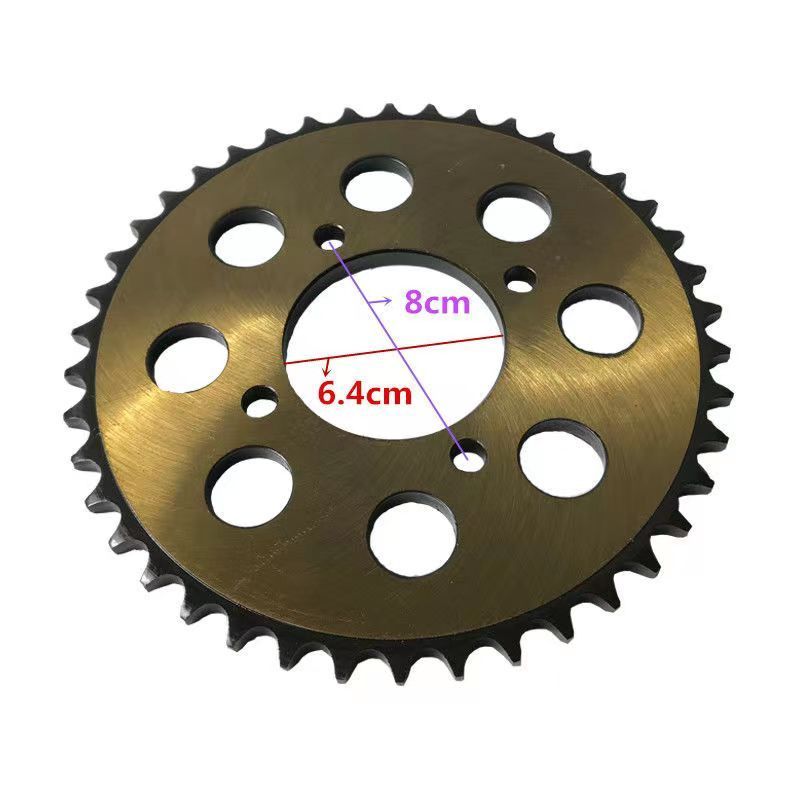 Factory Custom Hot sales high performance sprocket chain kit motorcycle chain and sprocket kits