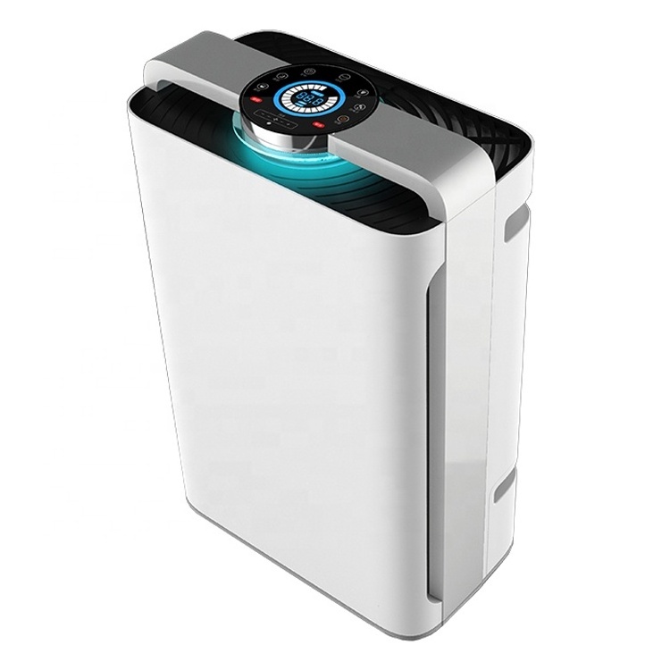 Portable No Noise Sleep Mode CADR 550M3/H Air Cleaner Smart Negative Ions Air Purifier And Humidifier