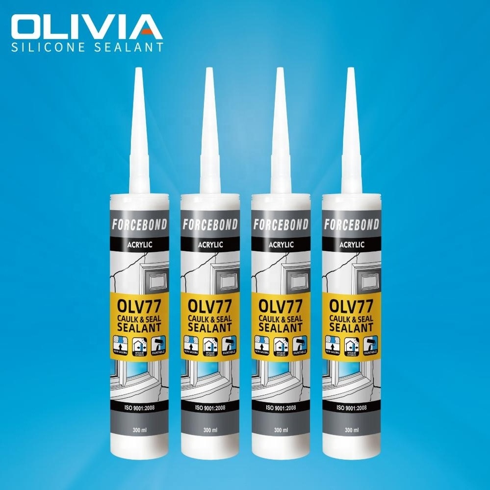 Factory acrylic silicone sealant floor glue OLV77 hot melt adhesive film grease epoxy floor coating for wall repair