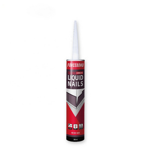 High performance OLV66 transparent liquid adhesive glue nail fast bond silicone sealant for wood